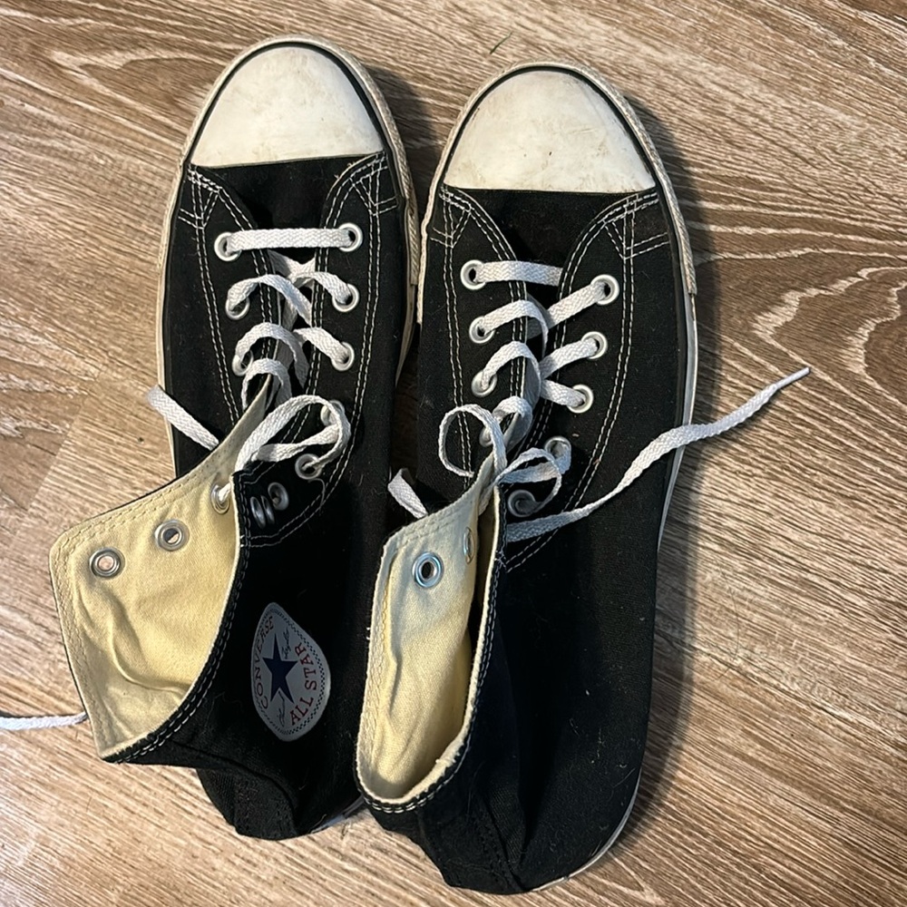 Converse All-stars high top sneakers black size 11 men’s